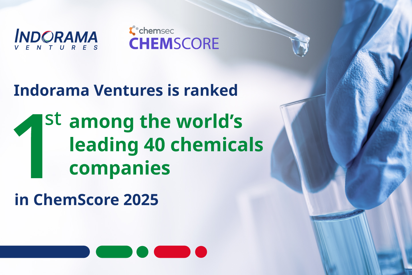Indorama Ventures ranks first globally in ChemScore 2025 for excellence in chemicals management and environmental performance