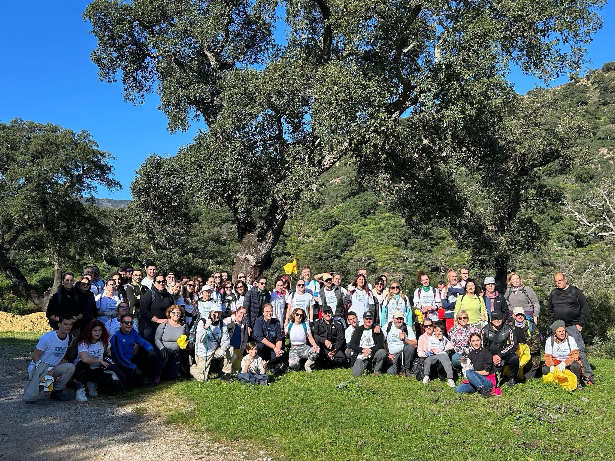 Walking the talk on sustainability with a trail clean-up in Spain
