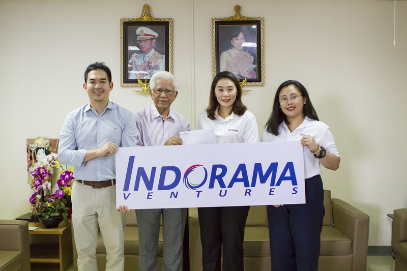 Indorama Ventures Public Company Limited (IVL) donated 1,000,000 baht to the Faculty of Dentistry, Thammasat University