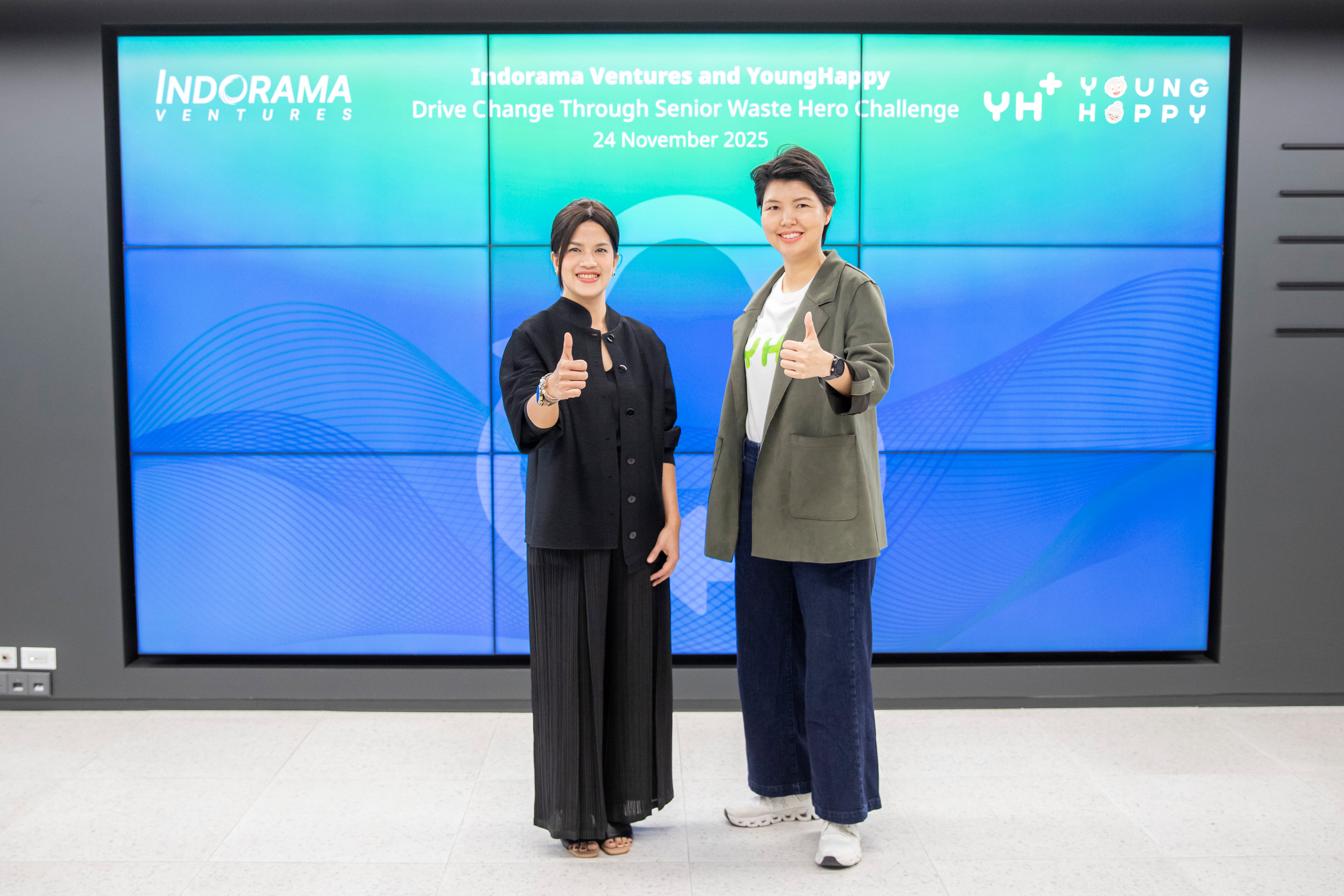 Indorama Ventures partners with YoungHappy to launch the 21-Day Digital Recycling Challenge, empowering over 200 seniors to learn sustainable recycling practices